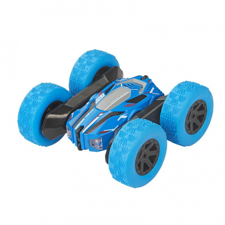 RC Stuntbil med musik, Blå in the group TOYS, KIDS & BABY PRODUCTS / Radio controlled / RC cars at TP E-commerce Nordic AB (38-83641)