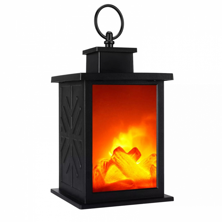 LED Fire Pit Lantern, 14 x 14 x 24.6cm in the group HOME ELECTRONICS / Lighting / Table lamps at TP E-commerce Nordic AB (38-83648)