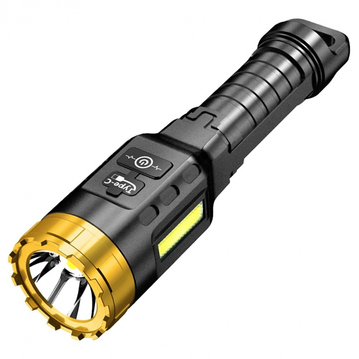 Powerful LED flashlight for camping in the group Sport, leisure & Hobby / Flashlights & Head lamps / Flashlights at TP E-commerce Nordic AB (38-83670)