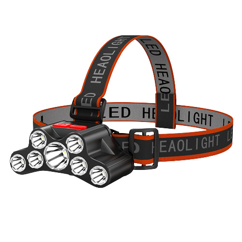 Rechargeable headlamp with 7 lights, LED in the group Sport, leisure & Hobby / Flashlights & Head lamps / Headlamps at TP E-commerce Nordic AB (38-83671)