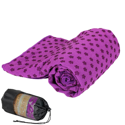 Fitness Sport Yoga Towel Mat, Purple in the group Sport, leisure & Hobby / Exercise equipment / Yoga equipment at TP E-commerce Nordic AB (38-83682)