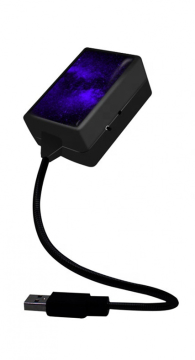 USB Lamp for Atmosphere in the Car, Purple in the group CAR / Car accessories / Other Car accessories at TP E-commerce Nordic AB (38-83789)