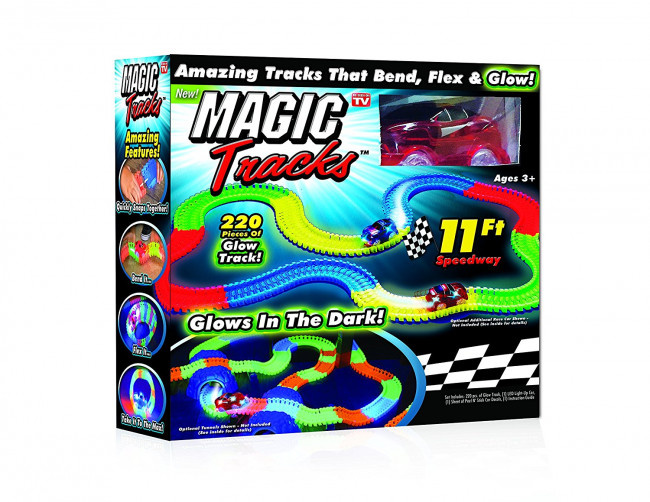 Magic Tracks Glowing Racetrack,‎ 165pcs in the group TOYS, KIDS & BABY PRODUCTS / Toys / Racing tracks at TP E-commerce Nordic AB (38-83835)