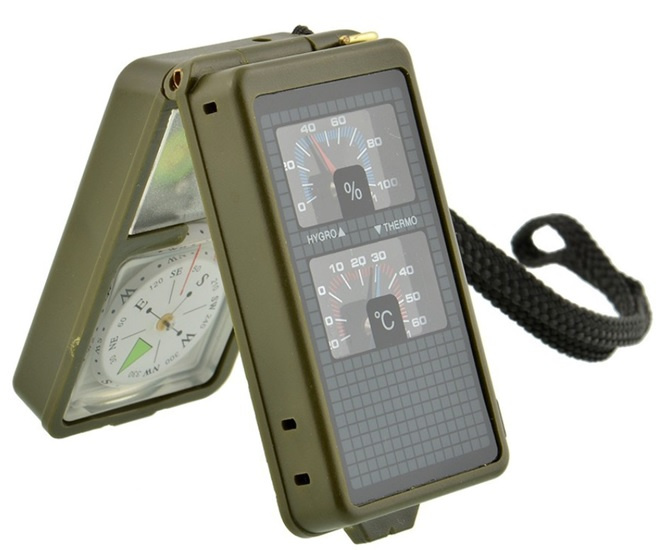 10-in-1 Multifunctional compass in the group Sport, leisure & Hobby / Outdoor recreation / Outdoor recreation gadgets at TP E-commerce Nordic AB (38-83888)