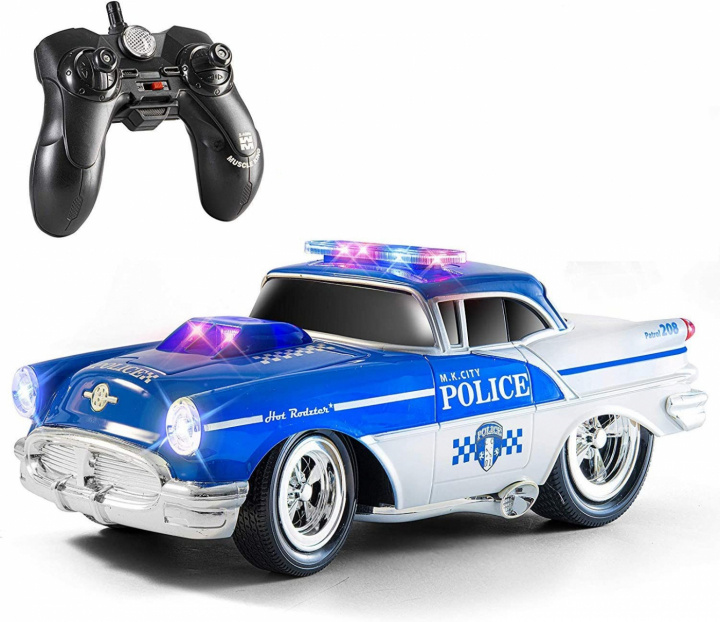 Hot Road Muscle Radio Controlled Police Car in the group TOYS, KIDS & BABY PRODUCTS / Radio controlled / RC cars at TP E-commerce Nordic AB (38-83921)