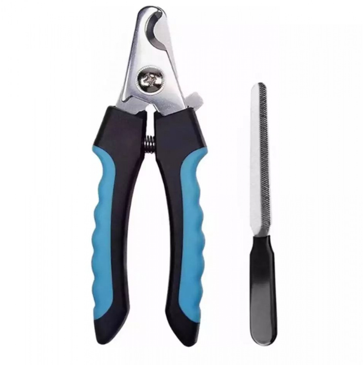 Nail clipper set 16cm, Blue in the group HOME, HOUSEHOLD & GARDEN / Pet Accessories / Dog at TP E-commerce Nordic AB (38-83973)