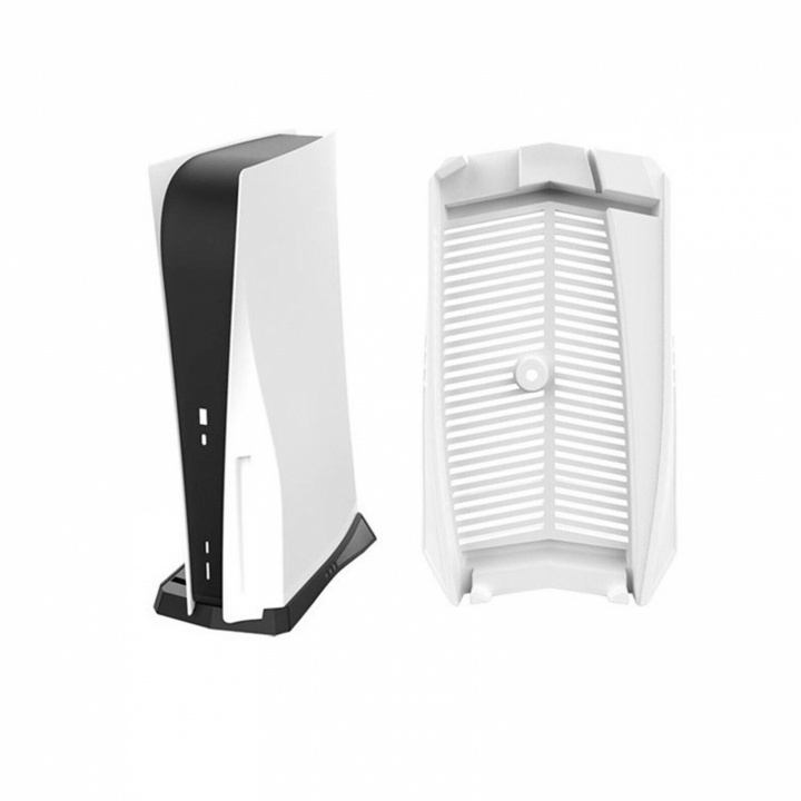 Vertical Stand for Playstation 5, White in the group HOME ELECTRONICS / Game consoles & Accessories / Sony PlayStation 5 / Accessories at TP E-commerce Nordic AB (38-83980)