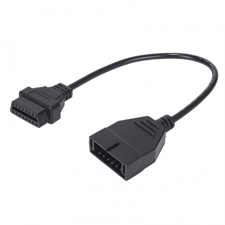 12 pin till 16 pin OBD2 Adapter för GM bilar in the group CAR / Diagnostic tool / Cables and accessories at TP E-commerce Nordic AB (38-84005)