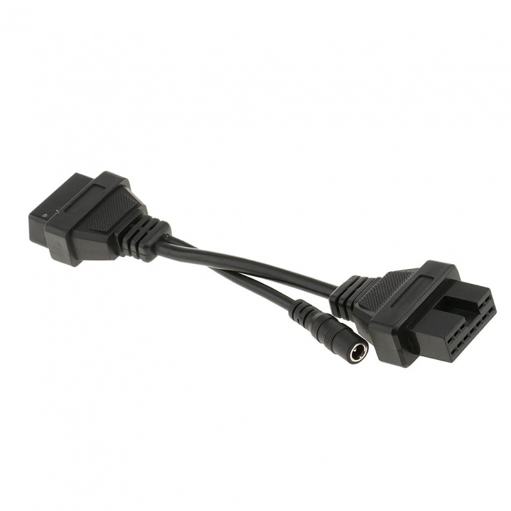 16 pin to 12 pin OBD2 Adapter for Mitsubishi in the group CAR / Diagnostic tool / Cables and accessories at TP E-commerce Nordic AB (38-84008)