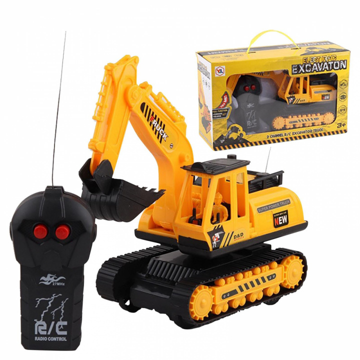 R/C Radio Controlled Excavator with Remote Control in the group TOYS, KIDS & BABY PRODUCTS / Radio controlled / RC cars at TP E-commerce Nordic AB (38-84095)