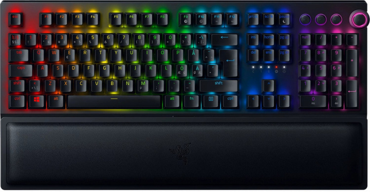 Razer HUNTSMAN V2 Gamingtangentbord (RED SWITCH) in the group COMPUTERS & PERIPHERALS / GAMING / Keyboards at TP E-commerce Nordic AB (38-84122)