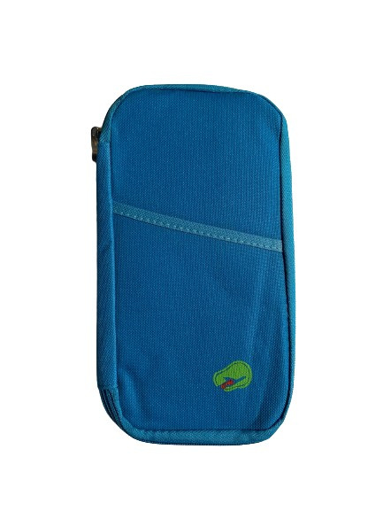 Travel wallet for passport and travel documents, Blue in the group Sport, leisure & Hobby / Travel accessories / Other at TP E-commerce Nordic AB (38-84221)