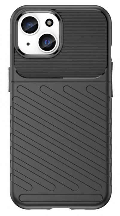 TPU cover for iPhone 15, black in the group SMARTPHONE & TABLETS / Phone cases / Apple / iPhone 15 at TP E-commerce Nordic AB (38-84258)
