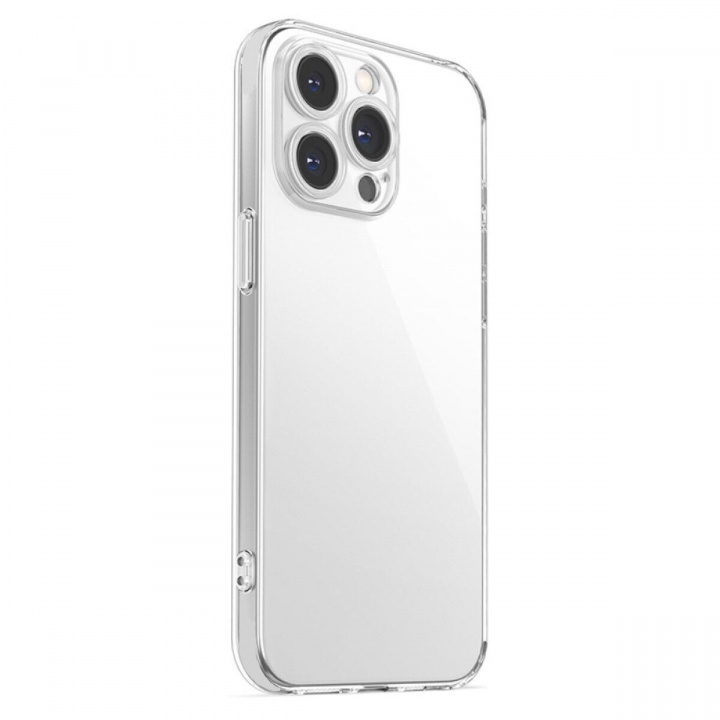 Slimmat skal i TPU till iPhone 15, Transparent in the group SMARTPHONE & TABLETS / Phone cases / Apple / iPhone 15 at TP E-commerce Nordic AB (38-84270)