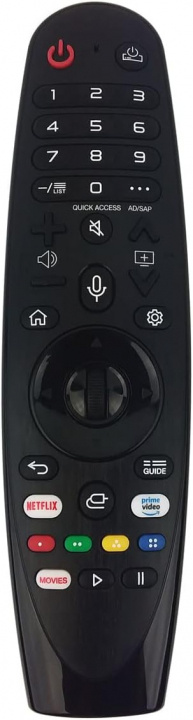 Fjärrkontroll till LG Smart TV (Ersätter LG AN-MR600 Magic Remote) in the group HOME ELECTRONICS / Audio & Picture / TV & Accessories / Remote controls at TP E-commerce Nordic AB (38-84297)