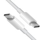 USB-C cable - 0,3 m, White - iPhone 15 compatible in the group SMARTPHONE & TABLETS / Chargers & Cables / Cables / Cables Type C at TP E-commerce Nordic AB (38-84301)
