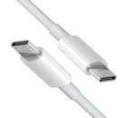 USB-C cable - 0.3 m - White - iPhone 15 compatible in the group SMARTPHONE & TABLETS / Chargers & Cables / Cables / Cables Type C at TP E-commerce Nordic AB (38-84301)
