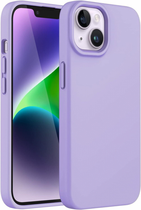 Silicone Case for iPhone 15, Purple in the group SMARTPHONE & TABLETS / Phone cases / Apple / iPhone 15 at TP E-commerce Nordic AB (38-84312)