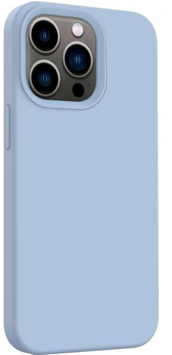 Silicone Case for iPhone 15 Pro, Sky Blue in the group SMARTPHONE & TABLETS / Phone cases / Apple / iPhone 15 at TP E-commerce Nordic AB (38-84321)