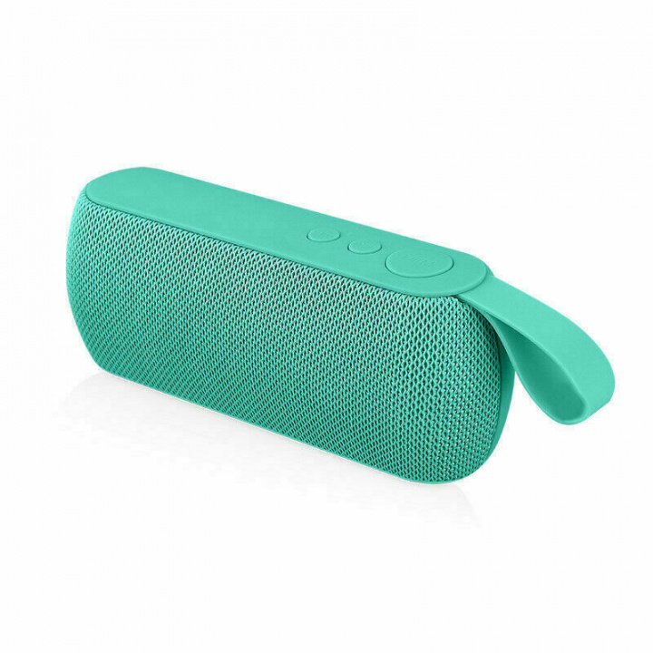 Q106 Wireless Speaker, Bluetooth, USB, Teal in the group HOME ELECTRONICS / Audio & Picture / Speakers & accessories / Bluetooth Speakers / Portable speakers at TP E-commerce Nordic AB (38-84345)