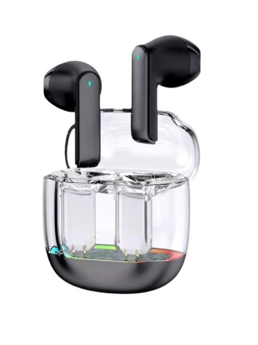 True Wireless Bluetooth headset med transparent LED-case in the group HOME ELECTRONICS / Audio & Picture / Headphones & Accessories / Headphones at TP E-commerce Nordic AB (38-84355)