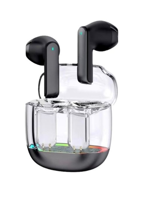 True Wireless Bluetooth headset with transparent LED case in the group HOME ELECTRONICS / Audio & Picture / Headphones & Accessories / Headphones at TP E-commerce Nordic AB (38-84355)