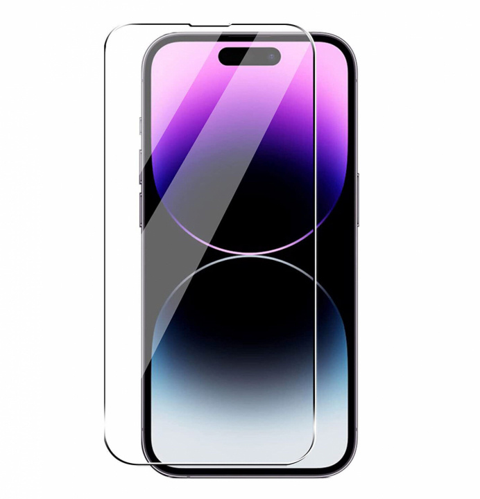 Tempered glass screen protector for iPhone 16 Pro in the group SMARTPHONE & TABLETS / Phone cases / Apple / iPhone 16 at TP E-commerce Nordic AB (38-84460)
