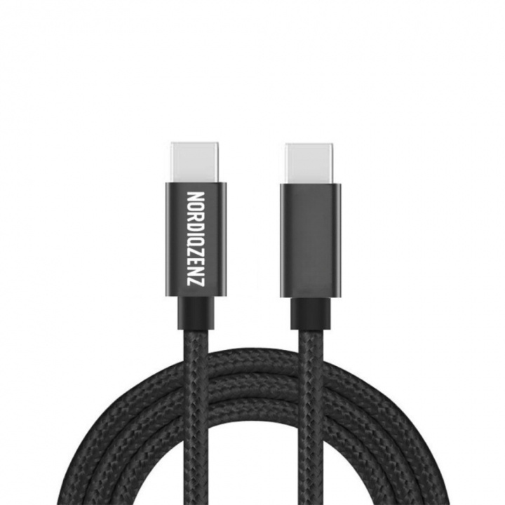 NORDIQZENZ 60W Braided USB Cable Type-C to Type-C, 3 m in the group COMPUTERS & PERIPHERALS / Computer cables / USB / USB-C at TP E-commerce Nordic AB (38-84471)