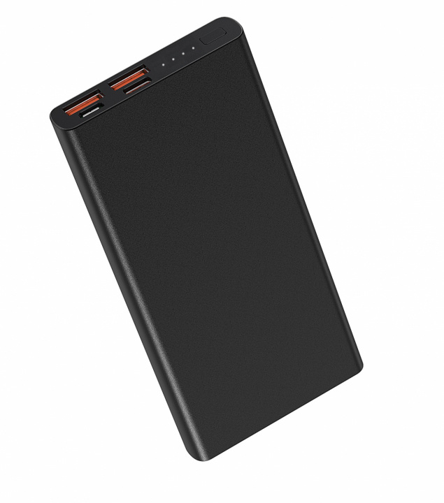 Powerbank 20000mAh 22.5W PD Fast Charging w. digital display, Black in the group SMARTPHONE & TABLETS / Chargers & Cables / Powerbanks at TP E-commerce Nordic AB (38-84477)