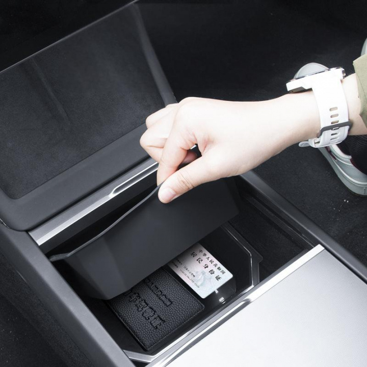 Storage box with sorting compartments for Tesla Model 3 Highland in the group CAR / Car accessories / Other Car accessories at TP E-commerce Nordic AB (38-84488)