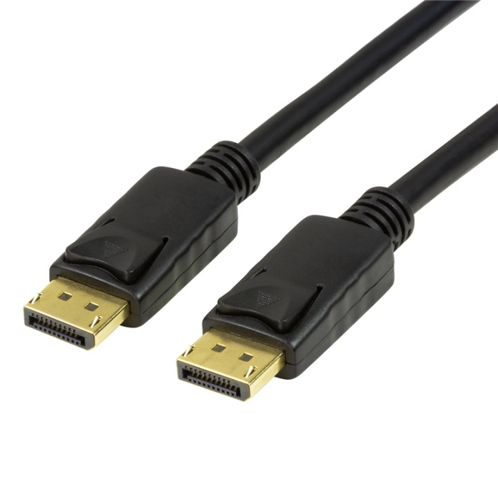 LogiLink DisplayPort-kabel 1.4 8K/4K 1m in the group COMPUTERS & PERIPHERALS / Computer cables / DisplayPort / Cables at TP E-commerce Nordic AB (38-84883)