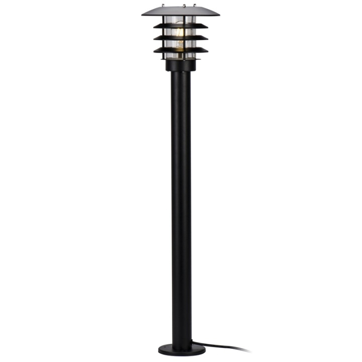 LightsOn Saturnus Pollare 90cm Svart in the group HOME, HOUSEHOLD & GARDEN / Electricity & Lighting / Outdoor lighting / Garden lighting at TP E-commerce Nordic AB (38-84952)