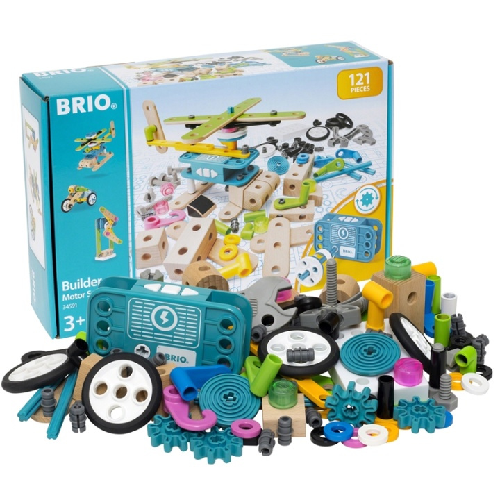 Brio 34591 Builder Motor Set in the group TOYS, KIDS & BABY PRODUCTS / Toys / Building toys / Toy blocks at TP E-commerce Nordic AB (38-85209)