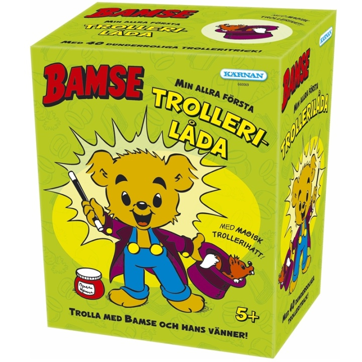 Kärnan Bamses Trollereilåda med hatt in the group TOYS, KIDS & BABY PRODUCTS / Toys / Play set at TP E-commerce Nordic AB (38-85310)