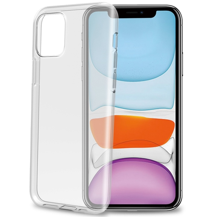Celly Gelskin TPU iPhone 11 Tr in the group SMARTPHONE & TABLETS / Phone cases / Apple / iPhone 11 / Cases at TP E-commerce Nordic AB (38-85683)