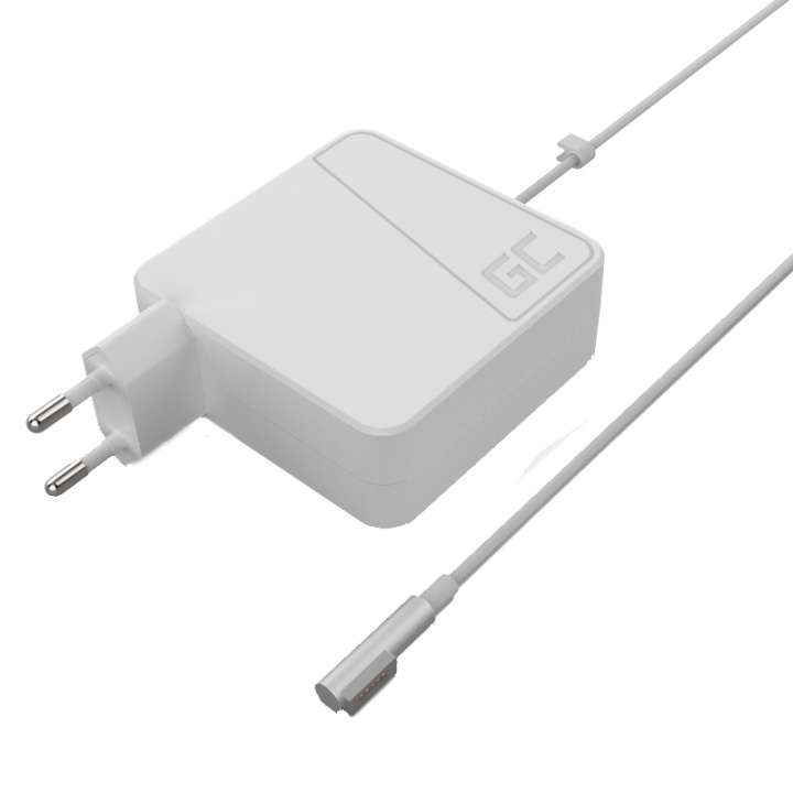 Green Cell Charger for Apple Macbook 60W 16.5V 3.65A (plug Magsafe) in the group COMPUTERS & PERIPHERALS / Laptops & accessories / Computer chargers / Chargers for laptops / Apple at TP E-commerce Nordic AB (38-85793)