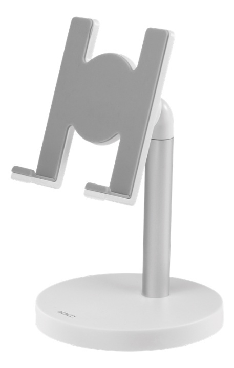 Desk phone and tablet holder white in the group SMARTPHONE & TABLETS / Other accessories / Docks, Tripods & Holders at TP E-commerce Nordic AB (38-85832)
