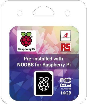 OKdo Pi4 SD card, 16 GB NOOBS for Raspberry Pi 4 Model B in the group COMPUTERS & PERIPHERALS / Computer components / Raspberry Pi at TP E-commerce Nordic AB (38-85873)