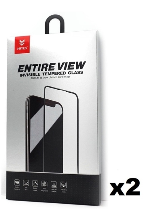 2-Pack Mr. Yes Tempered Glass Screen Protector for iPhone XS Max with 3D Protection in the group SMARTPHONE & TABLETS / Phone cases / Apple / iPhone XS Max / Screen protectors at TP E-commerce Nordic AB (38-85923PKT1)