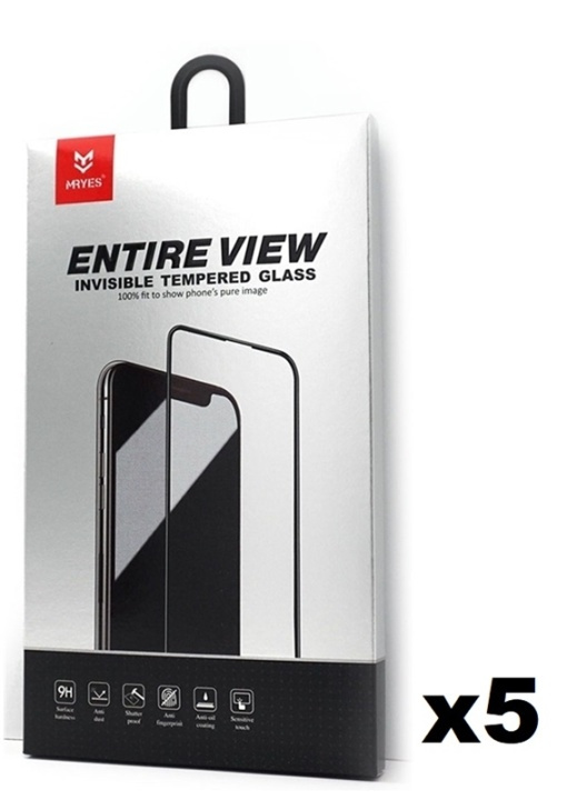 5-Pack Mr. Yes Tempered Glass Screen Protector for iPhone XS Max with 3D Protection in the group SMARTPHONE & TABLETS / Phone cases / Apple / iPhone XS Max / Screen protectors at TP E-commerce Nordic AB (38-85923PKT2)