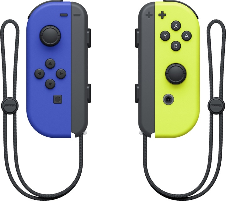 Nintendo Switch Joy-Con Pair, Blue/Neon Yellow in the group HOME ELECTRONICS / Game consoles & Accessories / Nintendo Switch / Accessories at TP E-commerce Nordic AB (38-86077)