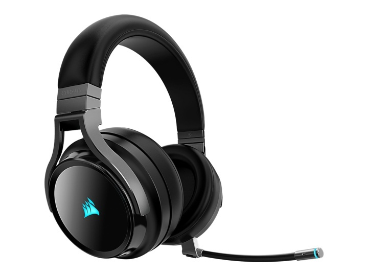 Corsair Gaming VIRTUOSO RGB - Headset - wireless - full size - black in the group COMPUTERS & PERIPHERALS / GAMING / Headset at TP E-commerce Nordic AB (38-86117)
