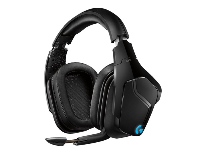 Logitech Gaming Headset G935 - 7,1 kanaler - full storlek - trådlöst - svart, bl in the group COMPUTERS & PERIPHERALS / GAMING / Headset at TP E-commerce Nordic AB (38-86119)