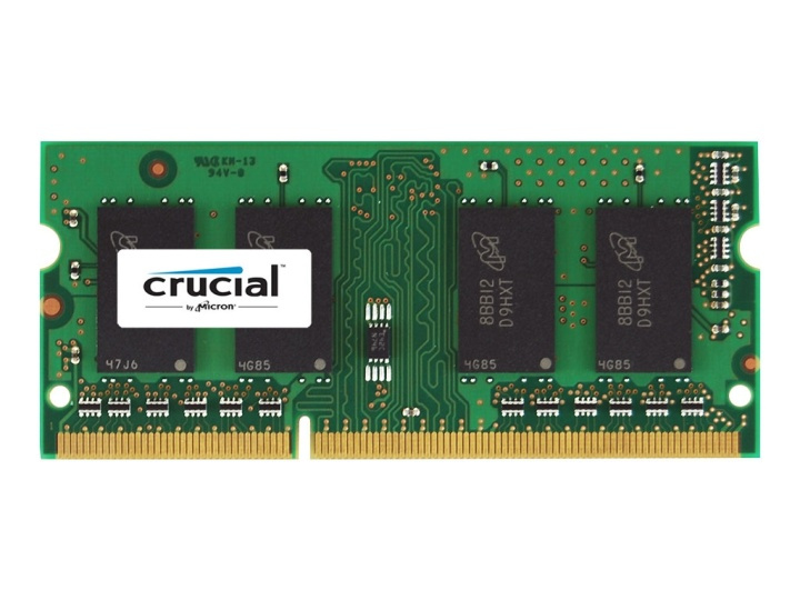 Crucial DDR3L 8GB 1600MHz CL11 icke-ECC SO-DIMM 204 PIN in the group COMPUTERS & PERIPHERALS / Computer components / RAM memory / DDR3 SoDimm at TP E-commerce Nordic AB (38-86189)