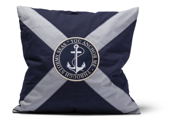 Lord Nelson Victory Kuddfodral Victoria Grå in the group HOME, HOUSEHOLD & GARDEN / Interior / Pillows at TP E-commerce Nordic AB (38-86387-GR)