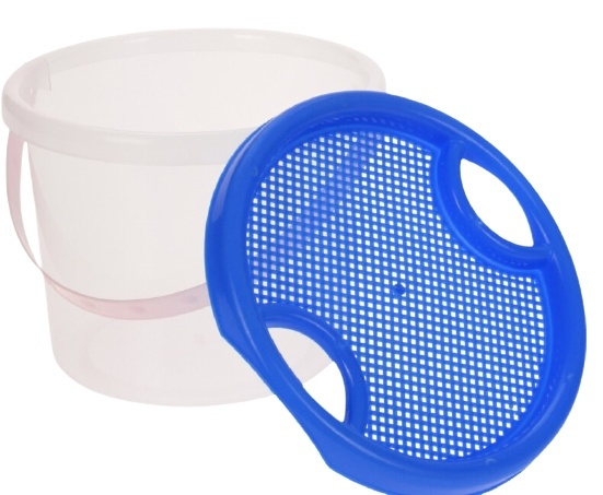 Bucket + net for the beach in the group TOYS, KIDS & BABY PRODUCTS / Outdoor toys / Bath toys at TP E-commerce Nordic AB (38-86415)