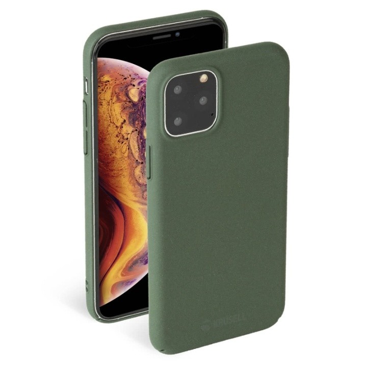 Krusell Sandby Cover for iPhone 11 Pro Max, Green in the group SMARTPHONE & TABLETS / Phone cases / Apple / iPhone 11 Pro Max / Cases at TP E-commerce Nordic AB (38-86462)