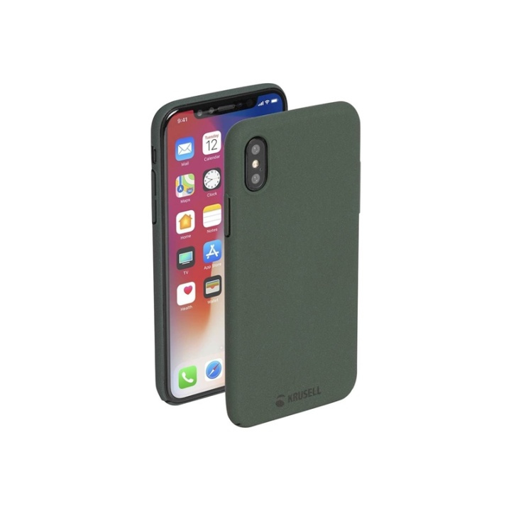Krusell Sandby for iPhone X/Xs, Green in the group SMARTPHONE & TABLETS / Phone cases / Apple / iPhone X/XS / Cases at TP E-commerce Nordic AB (38-86469)
