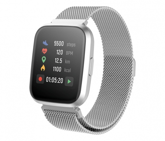 Forever ForeVigo2 SW-310 Smartwatch, Silver in the group Sport, leisure & Hobby / Smartwatch & Activity trackers / Smartwatches at TP E-commerce Nordic AB (38-86485)
