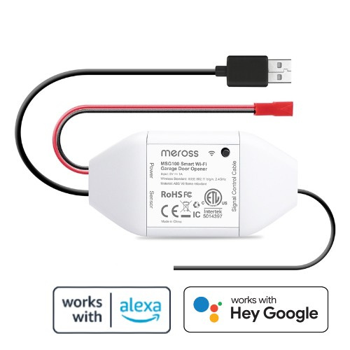 Meross MSG100 smart adapter - make your old garage door smart in the group HOME, HOUSEHOLD & GARDEN / Smart home / Smart home systems at TP E-commerce Nordic AB (38-86518)